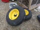 Pair of NEW 9.5L-14SL Tire and Rims