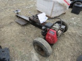26inch Wood Splitter on Wheels w/Honda Gas Engine