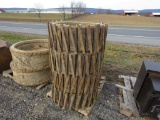 4 Steel Skidsteer Wheels
