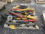 Pallet of Hydro Cylinders