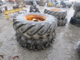 2 Tires 16.9-30 and Rims