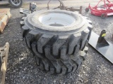 2 Tires 14-17.5 and Rims