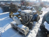 SS 15 Lawn Tractor w/2 Snowblowers & Mower Deck