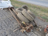 3 Trailer Axles w/Tires