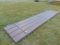 16ft Burgendy Tin 576 sq foot