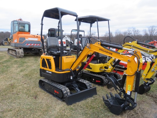 BRAND NEW Ground Hog BH14g Mini Excavator