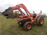 Kubota L4330 Tractor w/Woods 1016 Loader