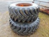 2 Tires and Rims 16.9-24