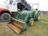 JD 970 Tractor w/JD 80 Loader
