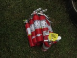 Lot of Fire Extinguishers
