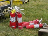 Lot of Fire Extinguishers