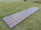 16ft Burgendy Tin 576 sq foot