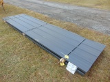 12ft Black Steel Tin Dent Defect 360sq foot