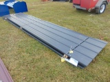 16ft Black Steel Tin 576sq foot