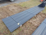 12ft Textured Black Steel Tin 240sq foot