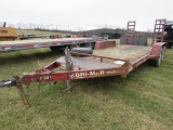 2010 Bri Mar 16ft T/A Equipment Trailer