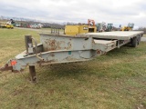 Sp Construction 26ft to 40ft Entendable Trailer w/New Torson Bar Axles