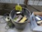 Bucket of Teeth & Water Pump