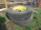 Pair of 41-14.00-20inch Tires and Rims