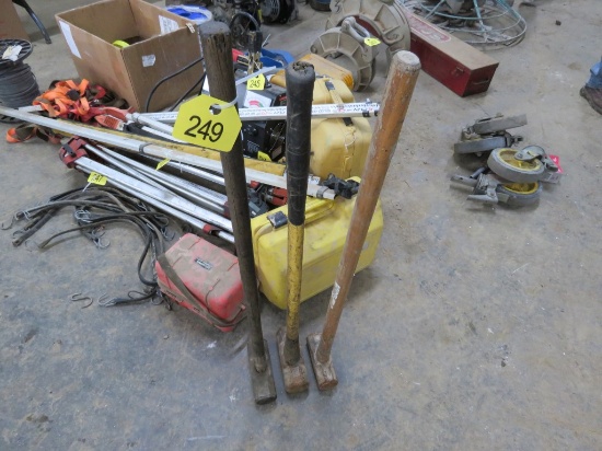 3 Sledge Hammers