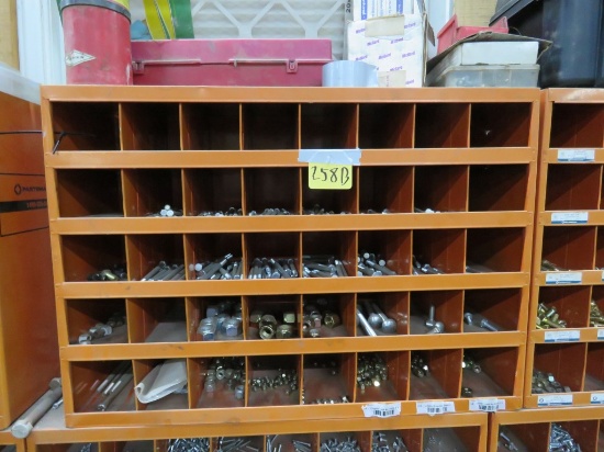 40 hole Metal Bolt Bin & Bolts