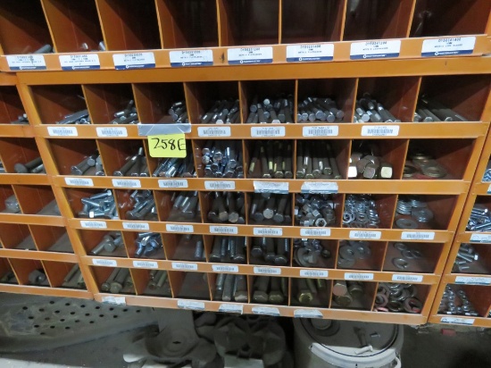 40 hole Metal Bolt Bin & Bolts