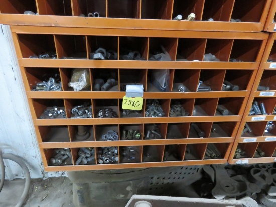 40 hole Metal Bolt Bin & Bolts