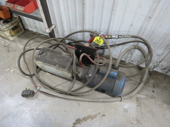 220v Hyd Pump w/Hose