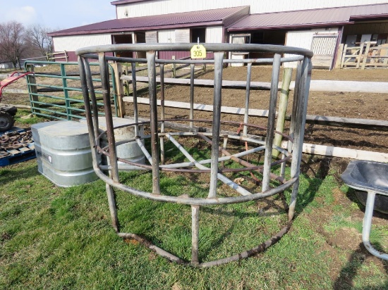 Galv Round Bale Feeder