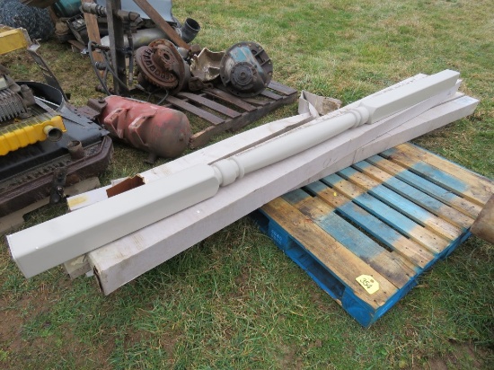 5 Vinyl Porch Posts