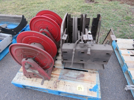Pallet of Hose Reels