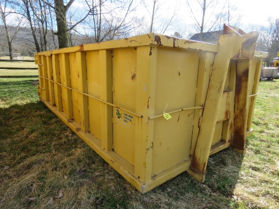 Stoltzfus 18ft Hooklift 20yd Roll Off Container w/Barnyard Doors