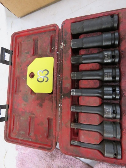 SAE 1/2inch Drive Hex Heads