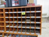 40 hole Metal Bolt Bin & Bolts