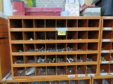 40 hole Metal Bolt Bin & Bolts
