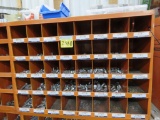 40 hole Metal Bolt Bin & Bolts