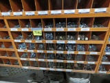 40 hole Metal Bolt Bin & Bolts