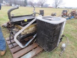 Pallet Lot of Radiators & Outdoor A/C Unit