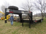 2006 Walton Gooseneck Flatbed Trailer