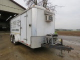 2008 Atlas 7x16ft Enclosed Race Car Trailer
