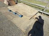 Pallet of steel Plate