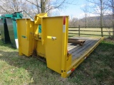 18ft Flatbed w/Rolloff Hook-Winch