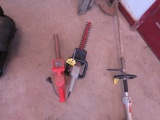 Pair of Electric Hedge Trimmers
