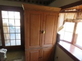 Corner Entertainment Stand/Cupboard