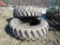 Pair of 480/80R-38 Tractor Tires