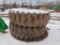 Pair of Tractor Tires and Rims