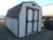8ft x 12ft Storage Shed