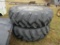 Pair of 18.4-34 Tires and Rims