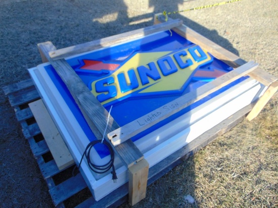 Sunoco Lighted Sign