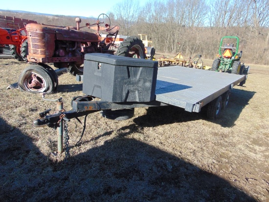 2000 Sea Lion 12ft S/A Flat Trailer